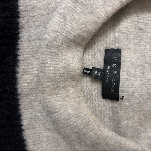 rag & bone Multicolor Striped Crewneck Sweater - Picture 2 of 2